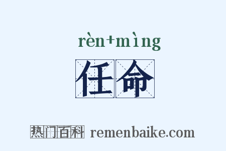 任命是什么意思的图片